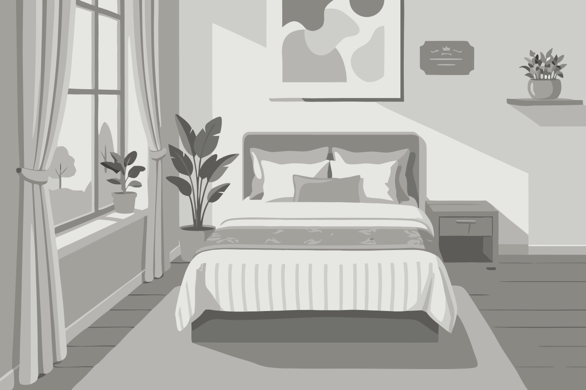 Habitación Compartida Femenina de 10 camas